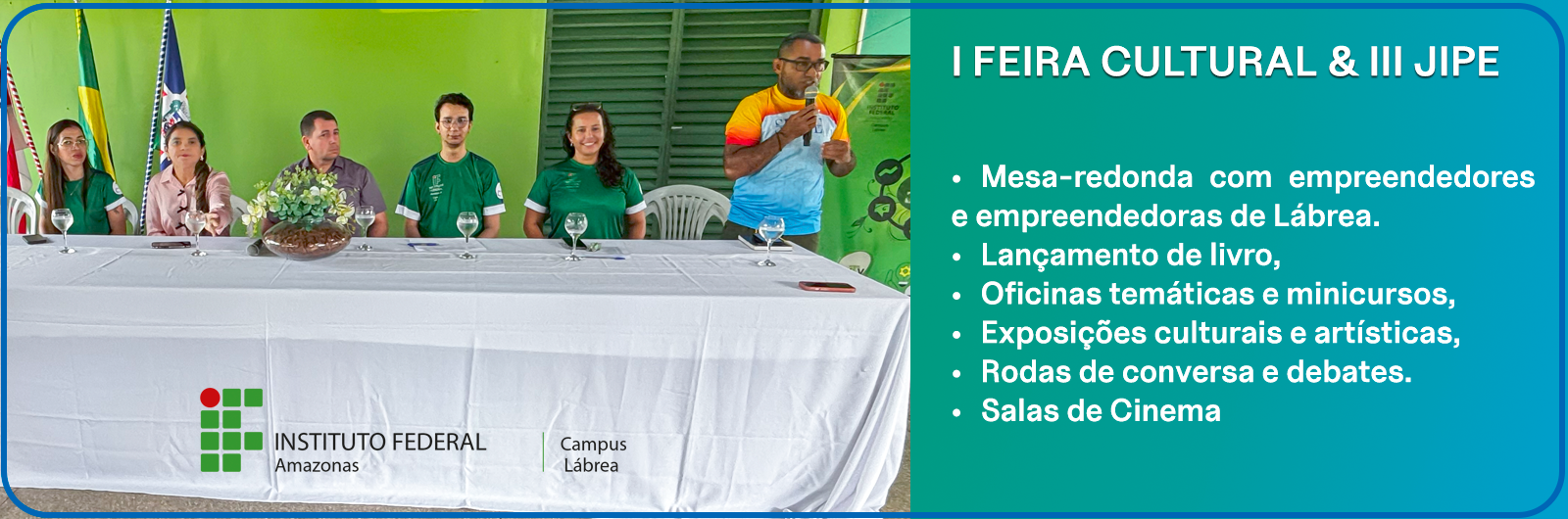 I Feira Cultural & III JIPE