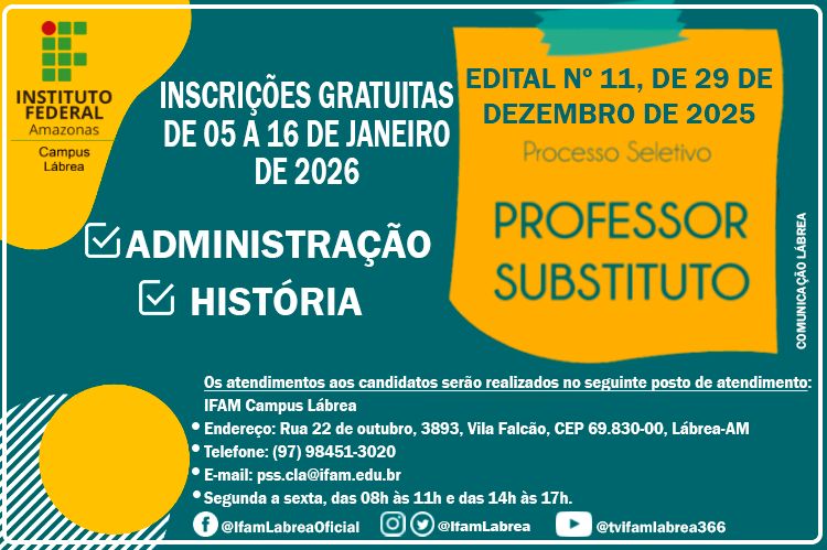 PSS de Professor Substituto