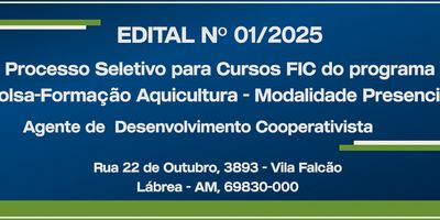 Edital Nº 01/2025 - IFAM Campus Lábrea