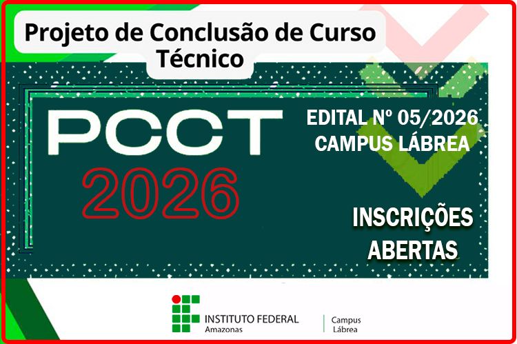 Edital Nº05/2026 - PCCT 2026